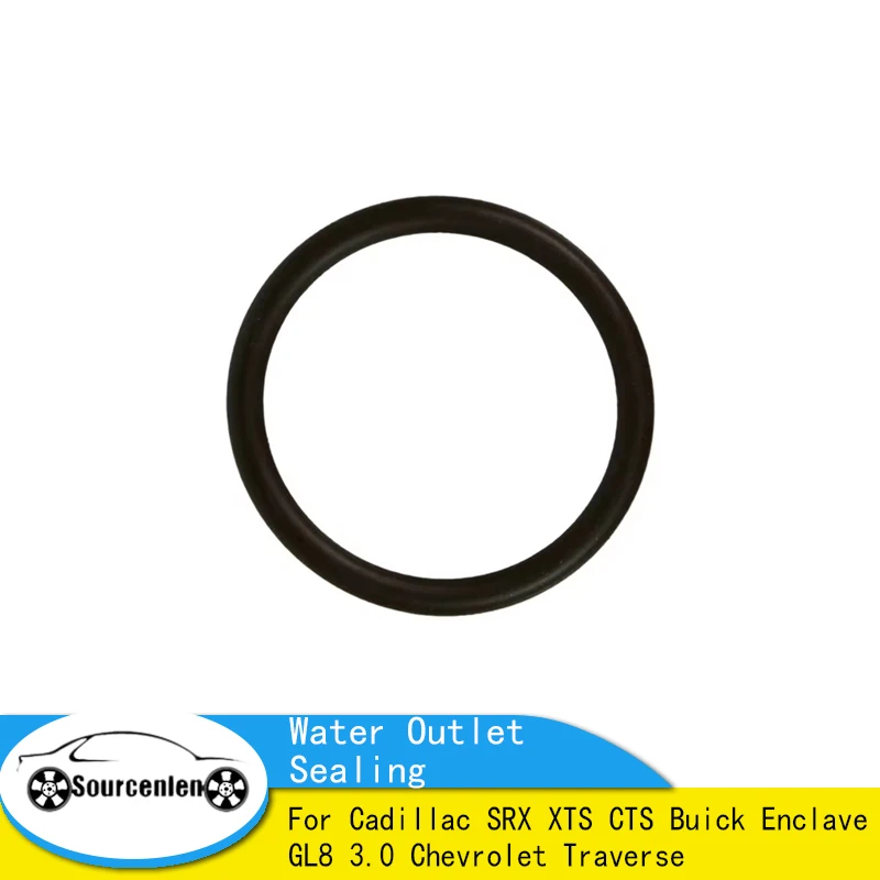 

Brand New Water Outlet Sealing Ring For Cadillac SRX XTS CTS Buick Enclave GL8 3.0 Chevrolet Traverse 12584040 12690764
