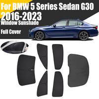 Custom Full Cover Car Window Sunshade For BMW 5 Series Sedan G30 2016 - 2023 Privacy Blind Curtain Front Windshield 2018 2020