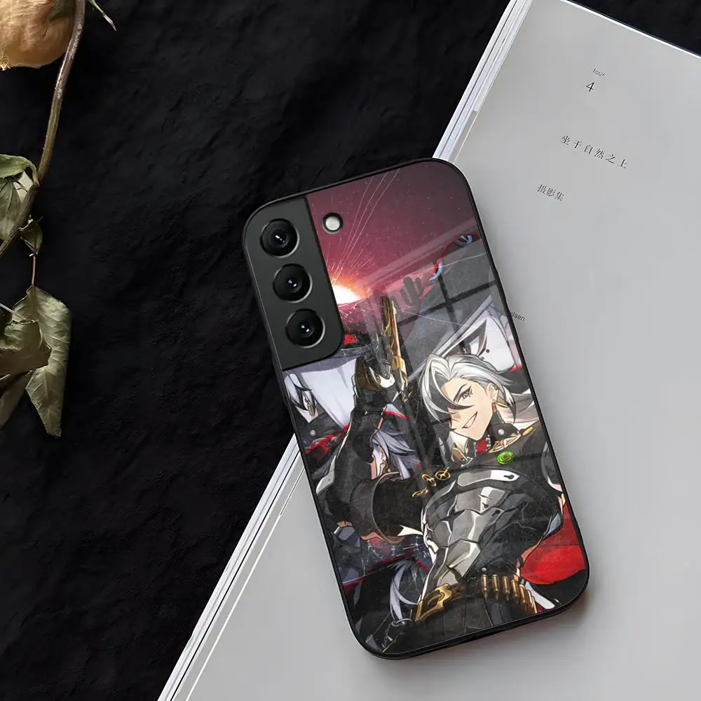 Boothill Honkai Star Rail Handyhülle aus Glas für Samsung Galaxy S21 S26 S25 S22 S20 S24 S23 Ultra Fe Plus A16 A34 A54 A24 Coque