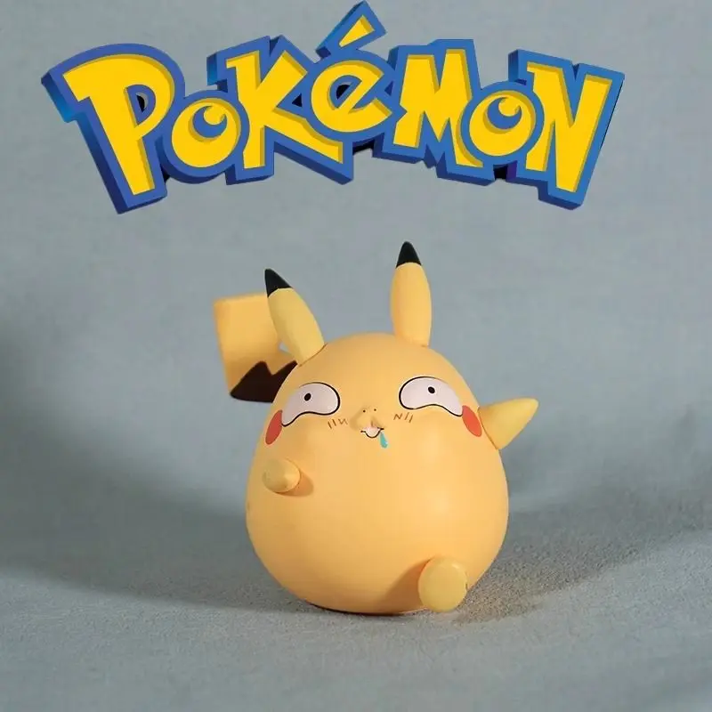 Pokemon Figuren süßes Yusan Silly Toys Pikachu Bulbasaur Squirtle Charmander Actionfigur Cartoon Puppe Modell Spielzeug