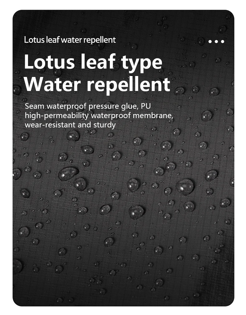 Description Picture 5 of itemNaturehike Men Hiking Climbing Rainproof Pants Portable Ultralight Rainpants Outdoor Windproof Waterproof Camping Rain Trousers