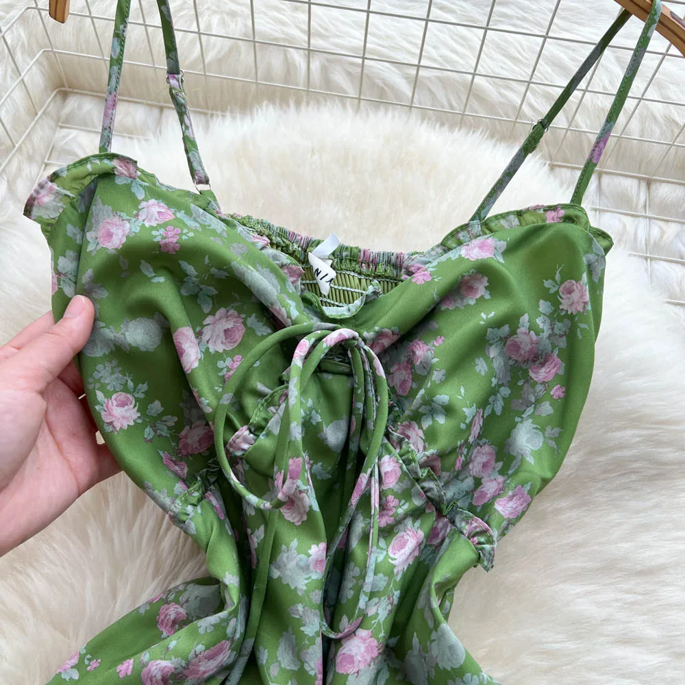 Sexy vintage off shoulder Sleeveless print Chic Sheath A-line Dress Birthday Party Fashion Women Clothing Ball Gown