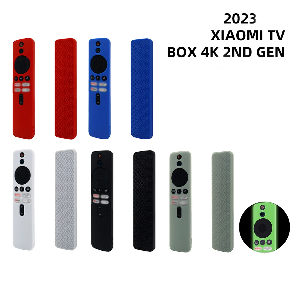 2023 For Xiaomi Mi 4K TV BoX 2nd Gen Silicone protective case anti-drop remote control cover protector skin accessories