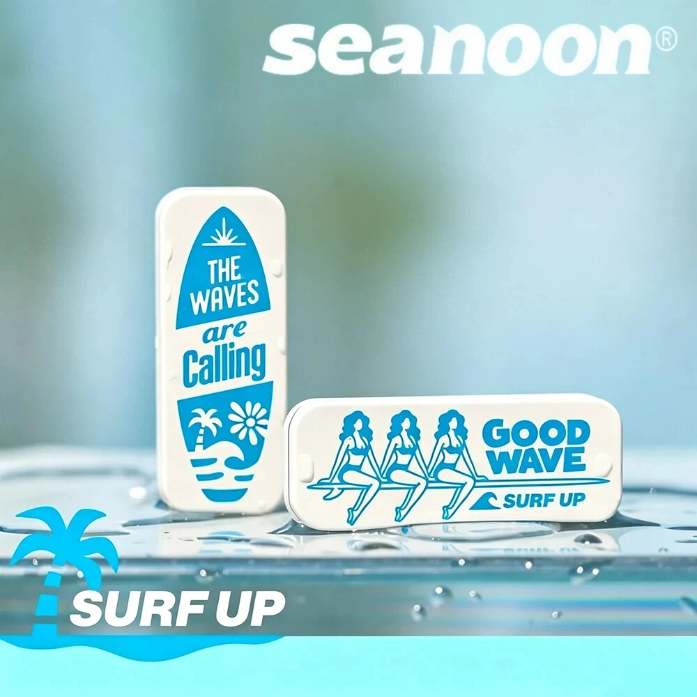 Seanoon EDC Tick-Tock Good Wave Surf Up Fidget Slider PEEK Limited To 100 Push Slider EDC Pocket Toy