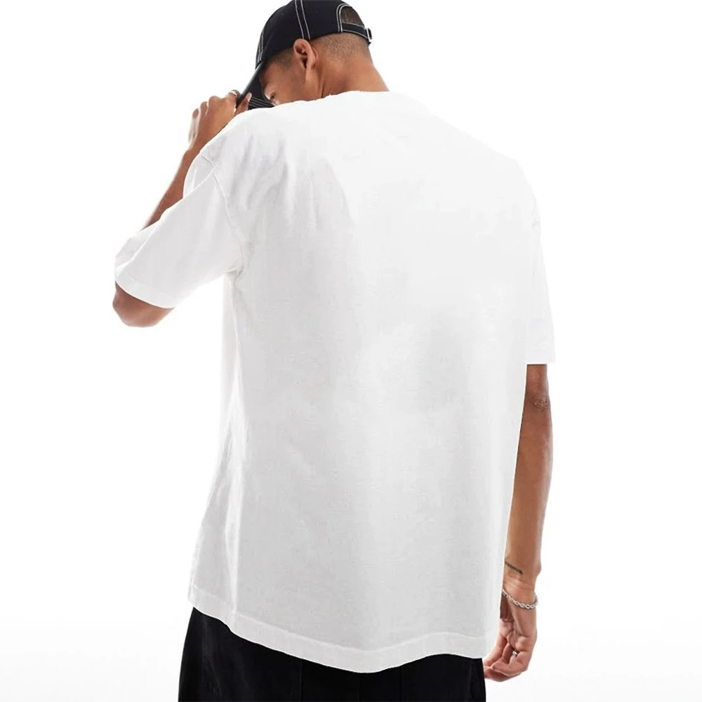 رجل الصيف الملابس القطنية تي شيرت رجل الشارع ارتداء طباعة المحملة ديناصور الجرافيك تيز جولة الرقبة قصيرة الأكمام