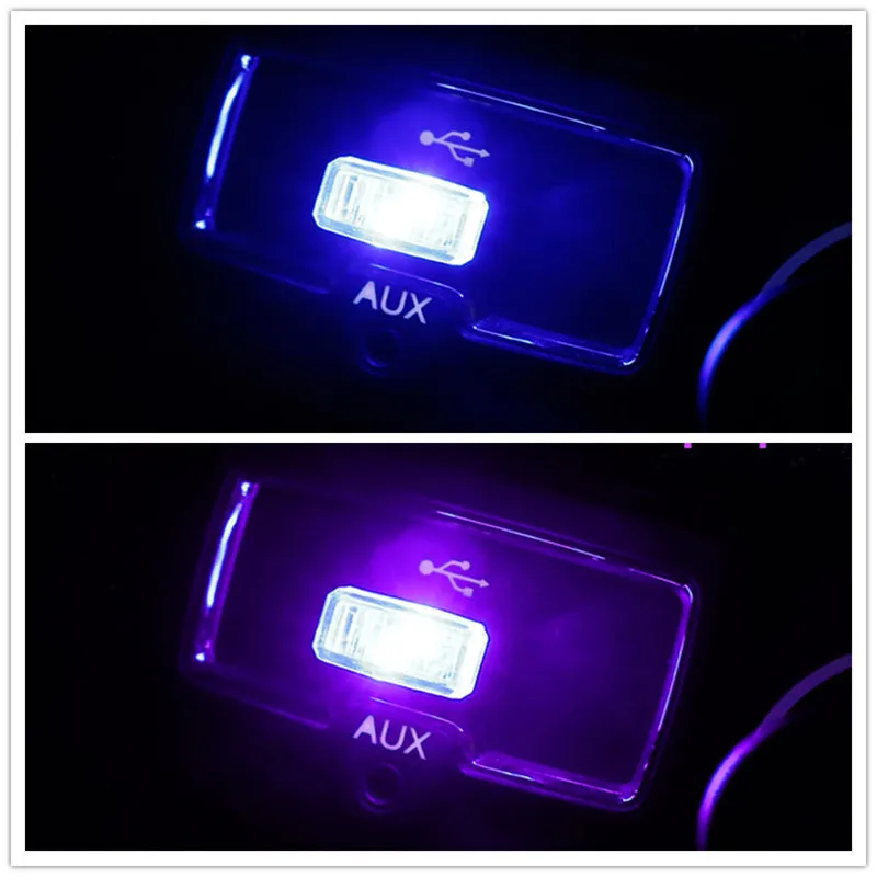 Car Styling USB Atmosphere LED Lamp Light For Subaru XV Forester Outback Legacy Impreza XV BRZ Tribeca