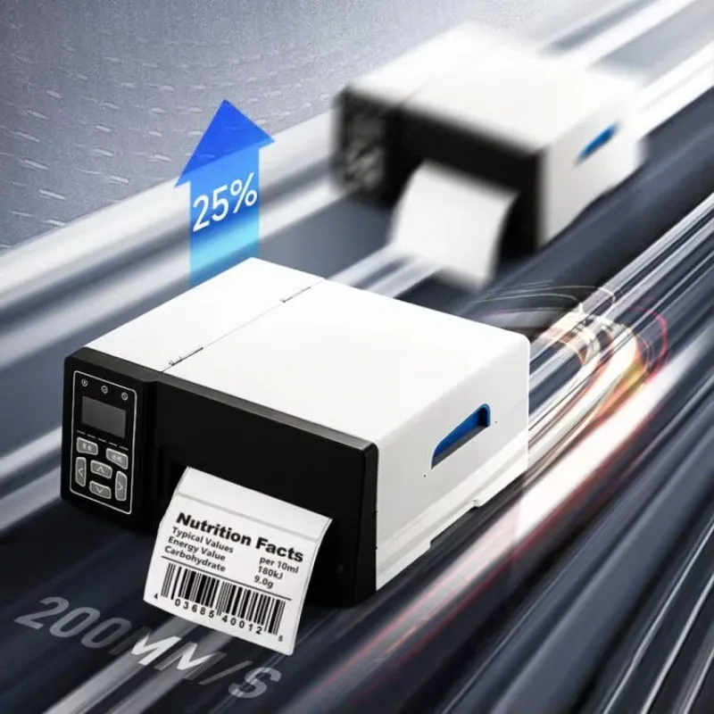 XP-D481B Industrial Thermal Label Printer Support QR Code Printing Label Sticker Printer Machine