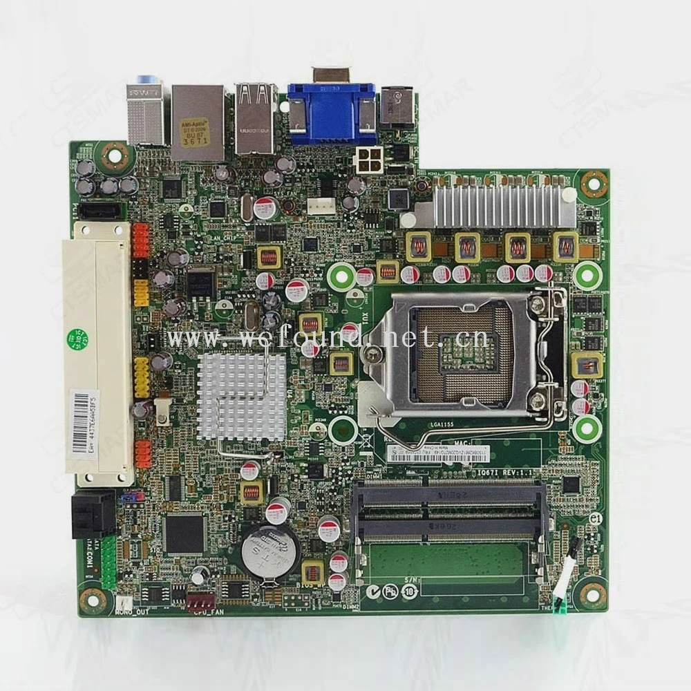 Desktop Motherboard For LENOVO M91P IQ67I Q67 System Board Fully Tested 03T8362 03T8007 03T6559