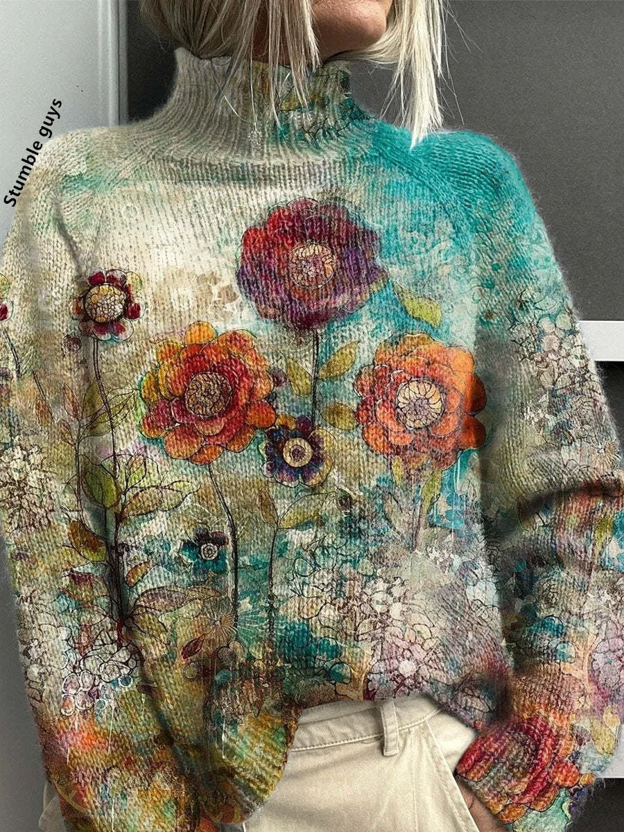 เสื้อสเวตเตอร์ผู้หญิง แฟชั่นฤดูใบไม้ร่วงฤดูหนาว สวมใส่สบาย อุ่น นุ่ม เหมาะสำหรับงานปาร์ตี้ งานเฉลิมฉลอง ของขวัญคริสต์มาส เสื้อฮู้ดลายซานต้า เสื้อถัก ​