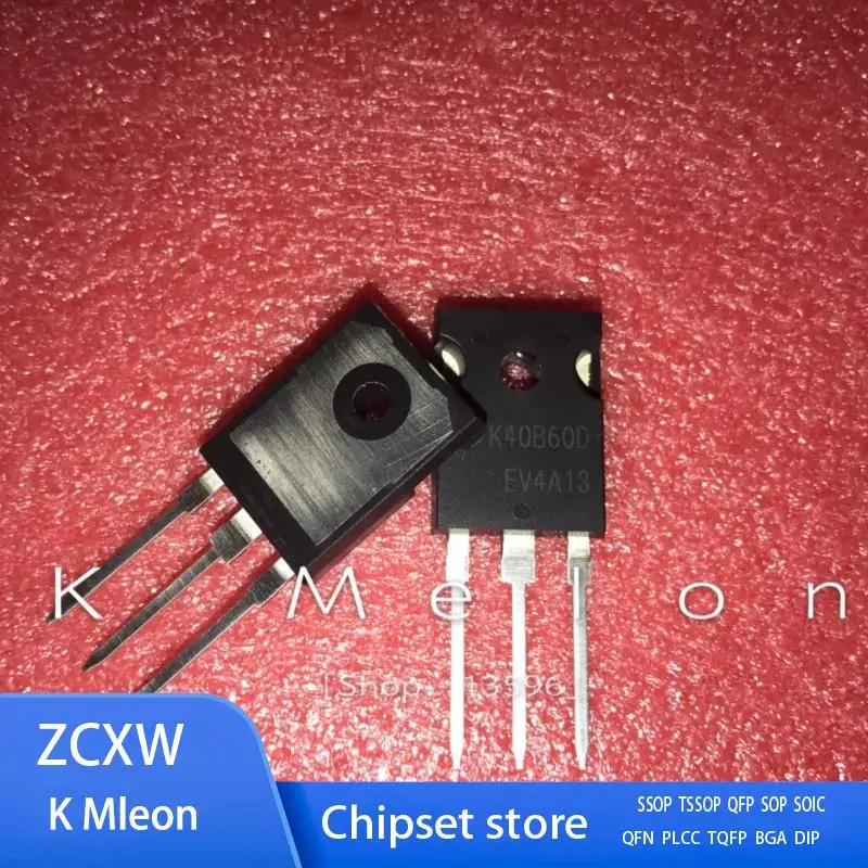 5PCS-20PCS/LOT  K40B60D1 K40B60D AOK40B60D1 AOK40B60D TO-247 80A 600V