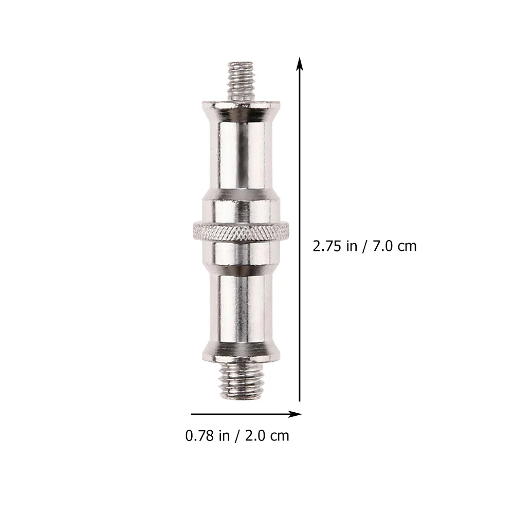 

4pcs 1/4 To 3/8 Male Threaded Screw Adapter Spigot Stud For Studio Light Stand Flash Mount Photography Accessories