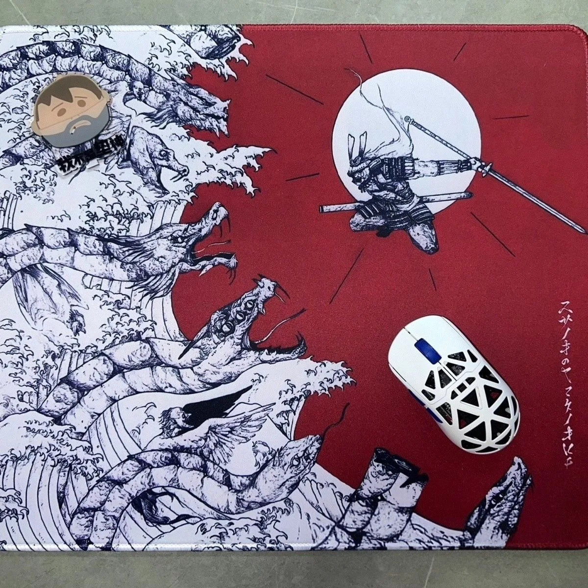 Kyuu Design Mythology Series Gaming Mouse Pad Inoue Slimflex Rubber High Control Locked Edge 450x400x4mm Otogizōsh E-Sport Level