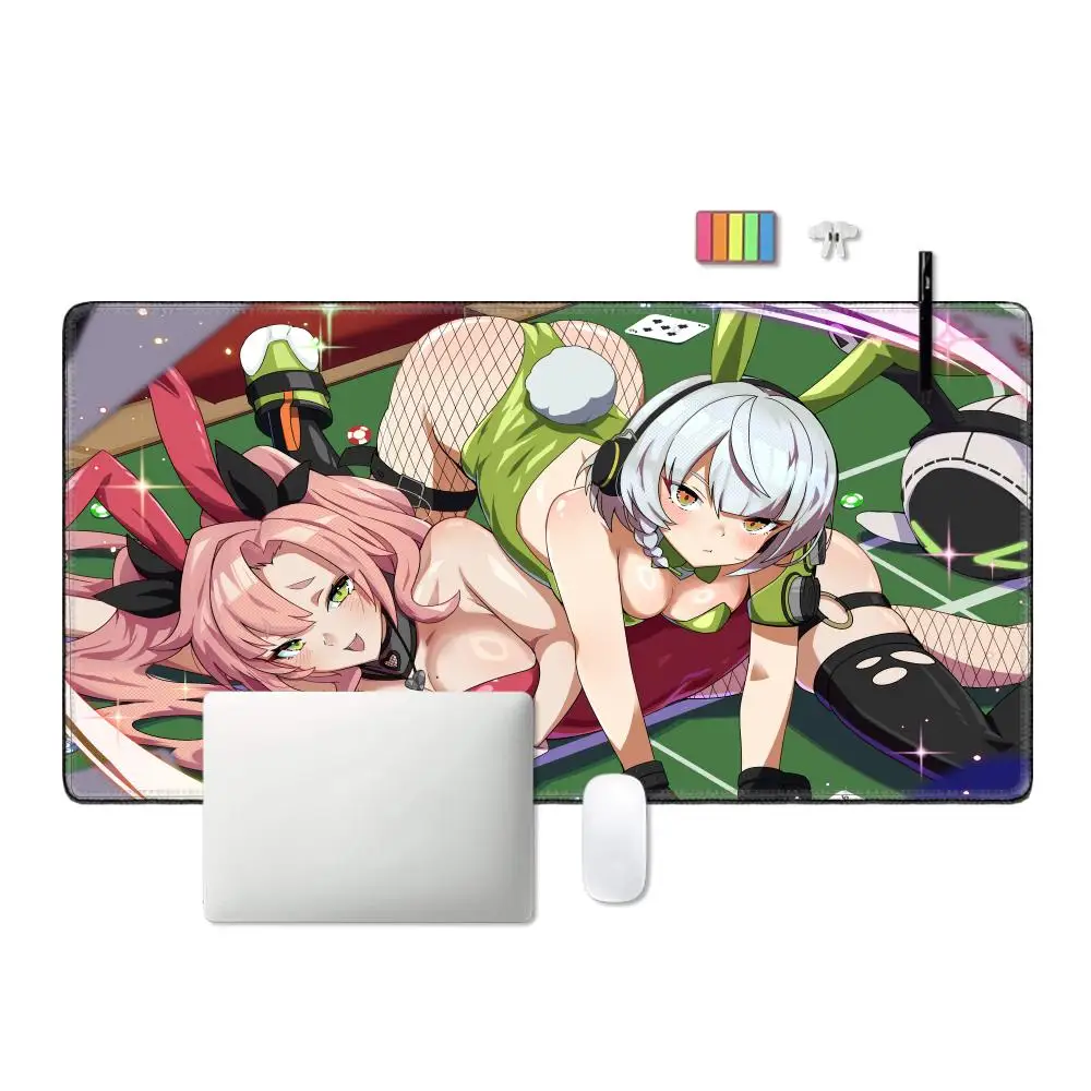 Game Professional Large Mouse Pad Zenless Zone Zero Jane Doe Gaming Mousepad Gamer Non-Slip Computer Desk Mat HD Print Desk Pad