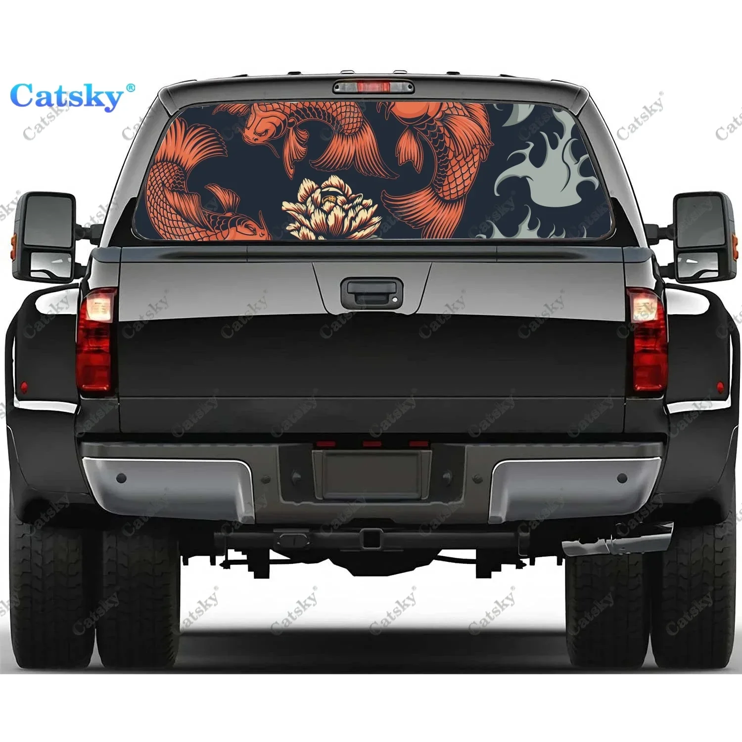 Koi Carp Window Dec… - image