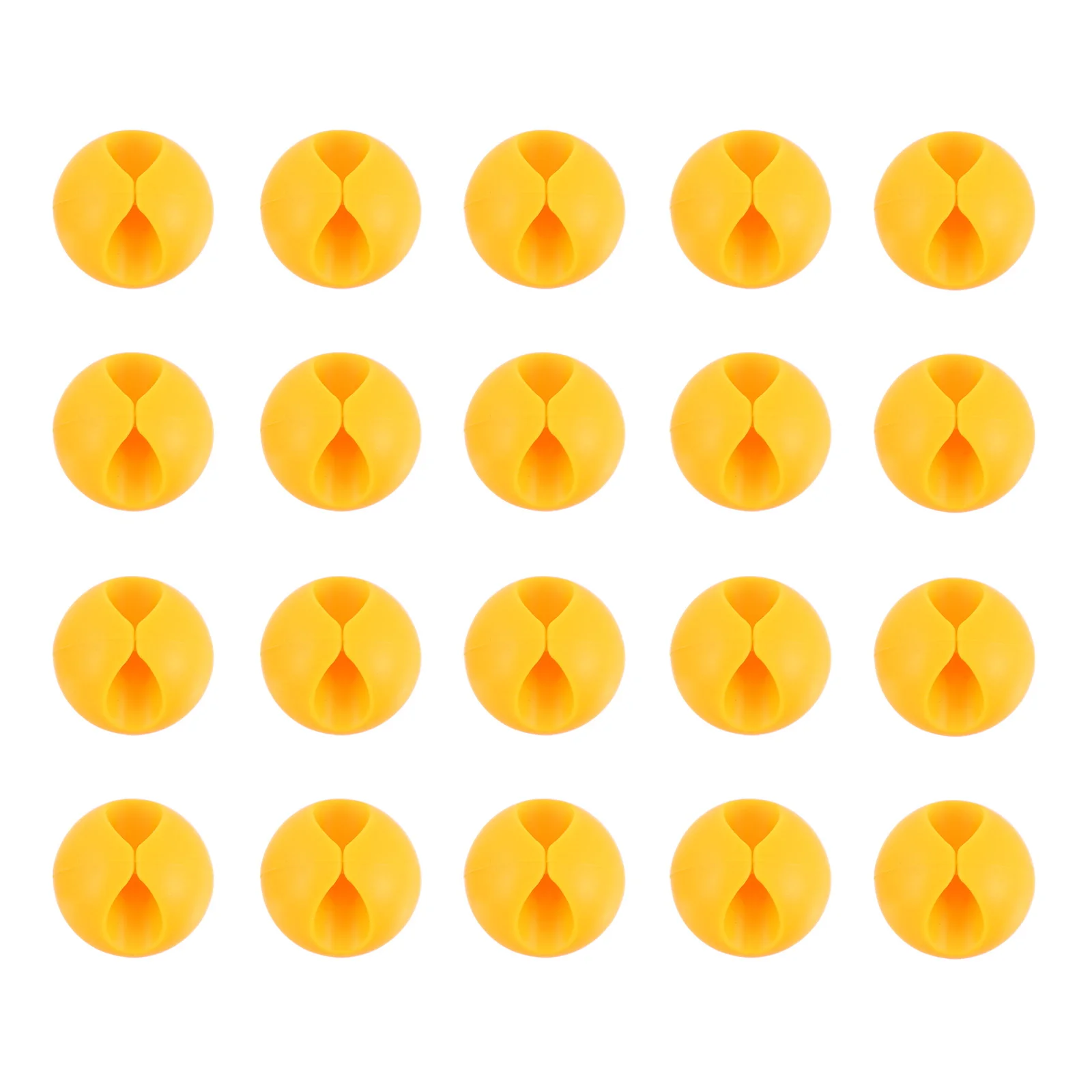 

20Pcs Adhesive Cable Clips Multipurpose Wire Cord Organizer for Pc Desktop Office Cable Management USB Cord Holder