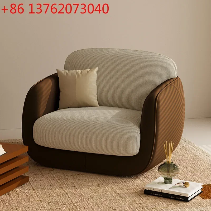 

Medieval single sofa living room leisure sofa lazy sofa