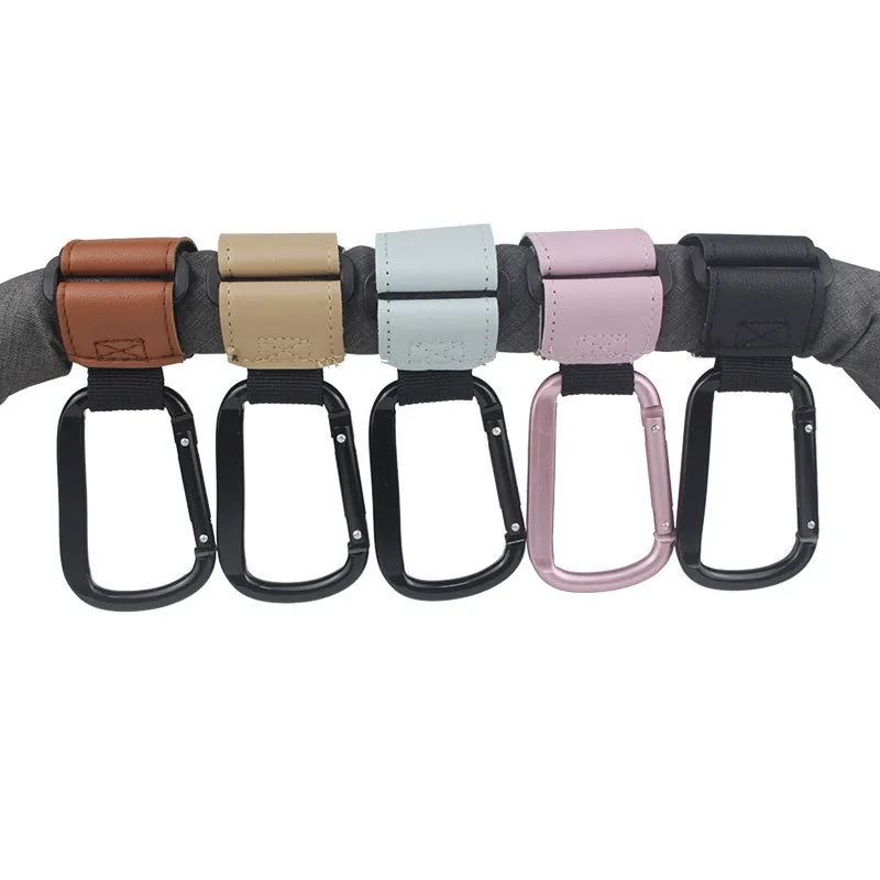 Picture 3: 1/2pcs Multifunction Baby Stroller Hooks Upgrade Carabiner Pram Hook Cart Organizer Pram Hanger Stroller Accessories WNGG02
