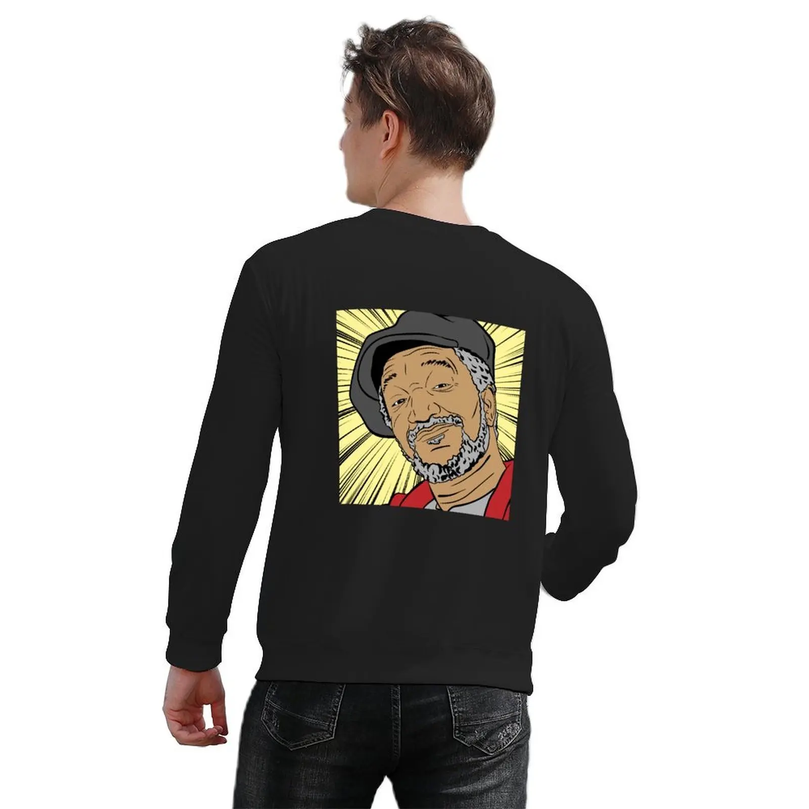 The Legend Redd Foxx Jersey otoño nuevos productos conjunto de sudadera para hombre moda de otoño sudaderas para hombre