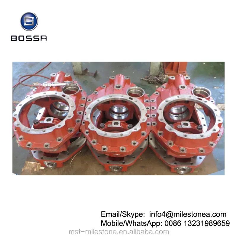 Tractor casting iron of transmission gearbox casing parts