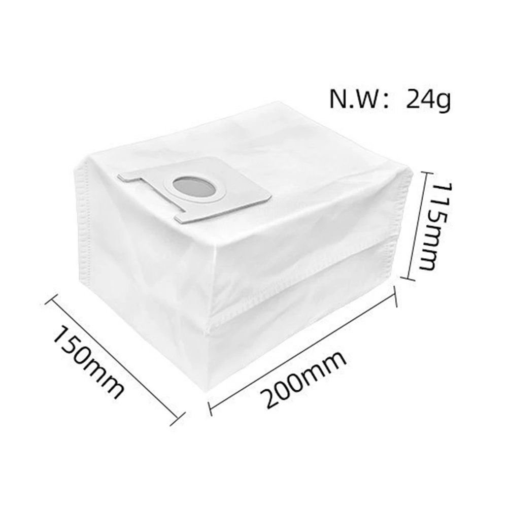 Sac à poussière non tissé pour aspirateur ROIDMI OligSDJ06, design anti-fuite, accessoires pour robot, 10 pièces