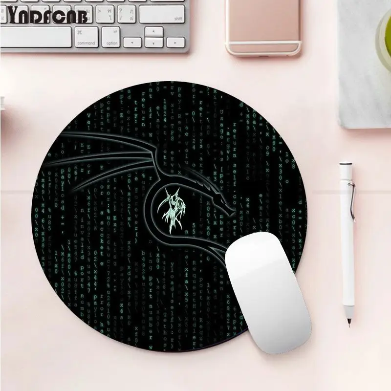 Vintage Cool Kali Linux Rubber PC Computer Gaming mousepad gaming Mousepad Rug For PC Laptop Notebook