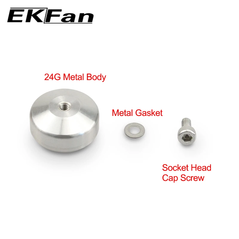 EKFan Tornillo Tuerca Manivela con Placa para Carrete de Pesca - imagen 2