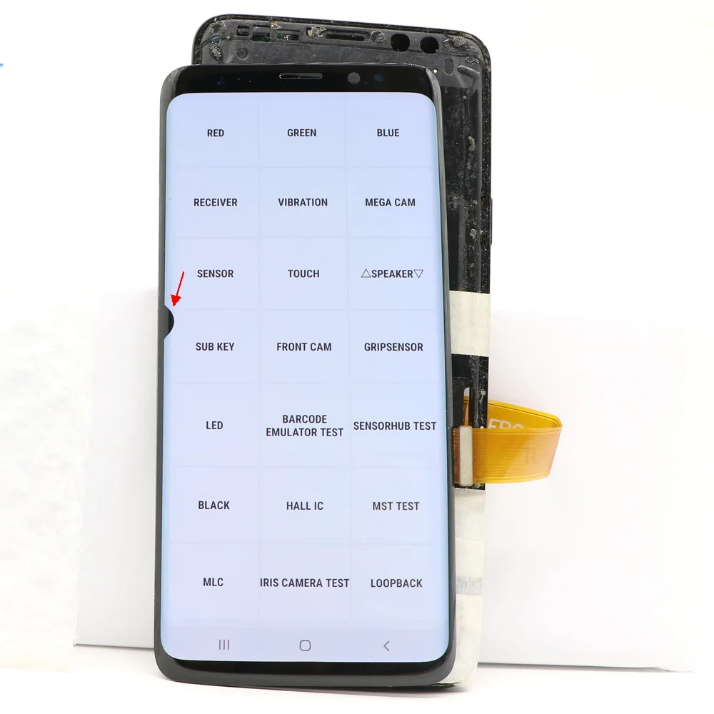 With defects  For Samsung Galaxy S9 LCD G960 G960F G960A G960U Display Touch Screen Digitizer Assembly Replacement 100% testing