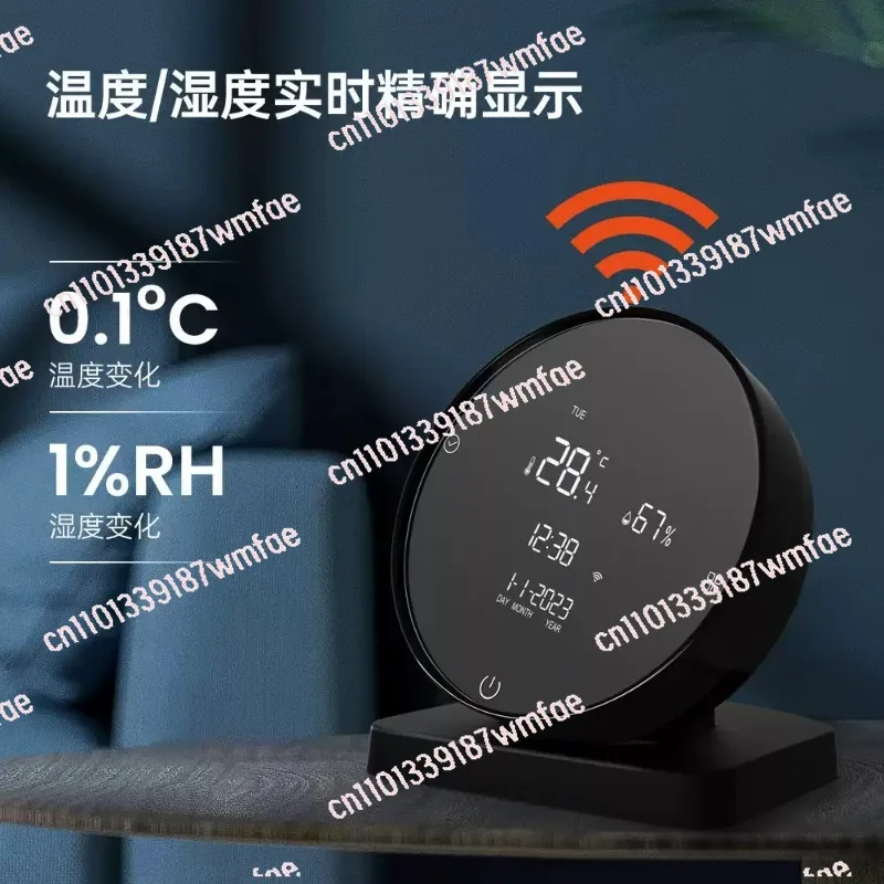 Intelligent thermohygrometer wifi infrared remote control linkage switch air conditioner control sensor