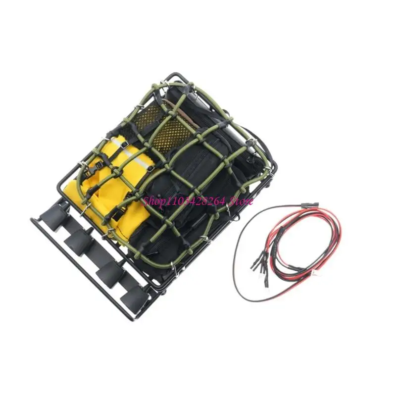  Universal Remote Control Crawlers Accessories Roof Rack Cargo Net Decoration