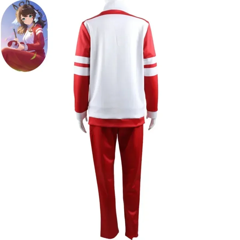 Umamusume entrenamiento colegiales uniforme escolar 2025 Pretty Derby Cosplay disfraz Aports mujer abrigo camiseta pantalones Halloween SJAHU2