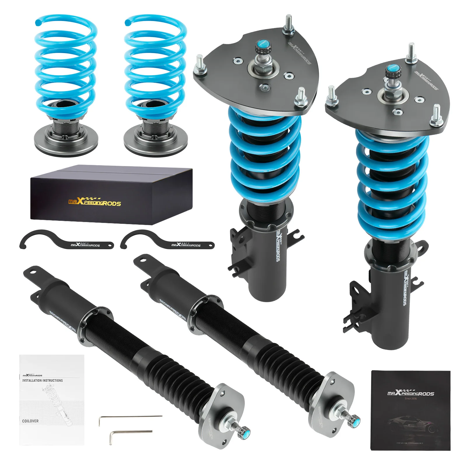 Coilovers 24 Way Damper For Nissan Altima Sedan ( L32) 2007 - 2012 For Nissan Altima Coupe ( D32 ) 2008 - 2013