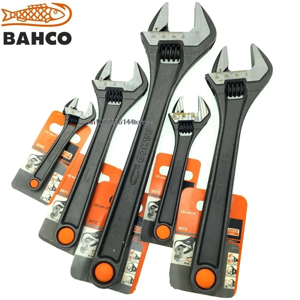 Bahco Adjustable Wrench - Versatile Hand Tool for Diy, Repair and Maintenance
