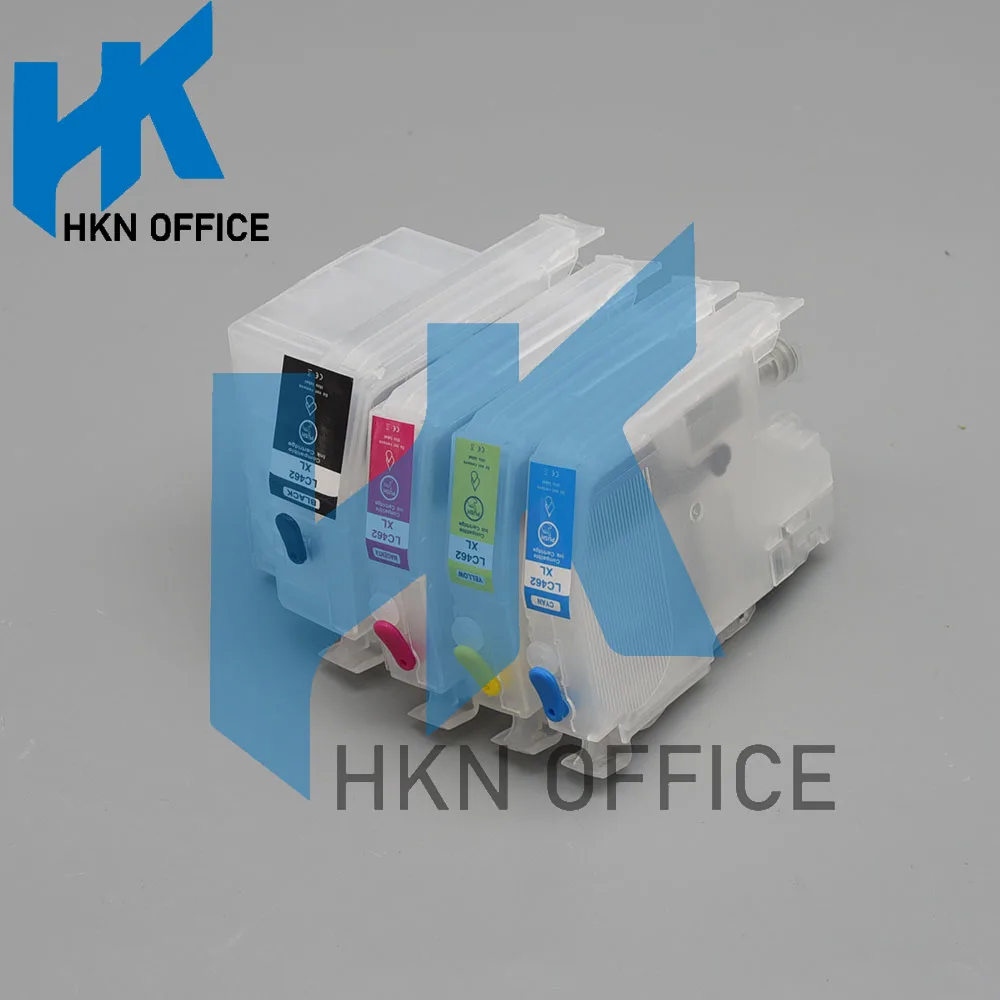 LC462 LC462XL Empty Refillable Ink Cartridge compatible for Brother MFC-J2340DW J2740DW J3540DW J3940DW Printers