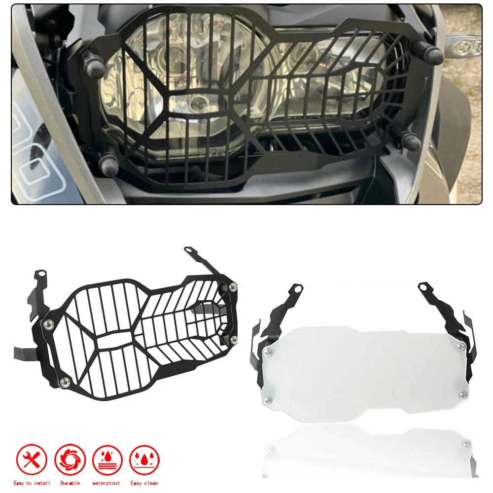 

Motorcycle Headlight Protector Grille Guard Cover Protection Grill For BMW R1200GS R 1200 GS GSA R1250GS LC Adventure