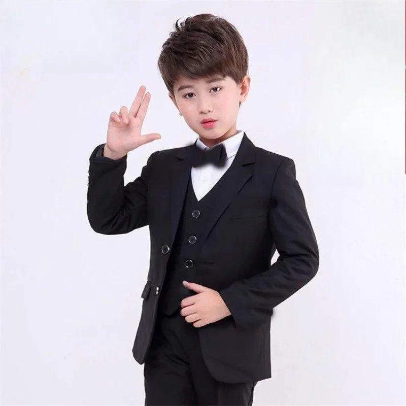 Premium Boys' Suit Set for Piano Performance Flower Boy Host Autumn Formalwear Stylish Stretchable