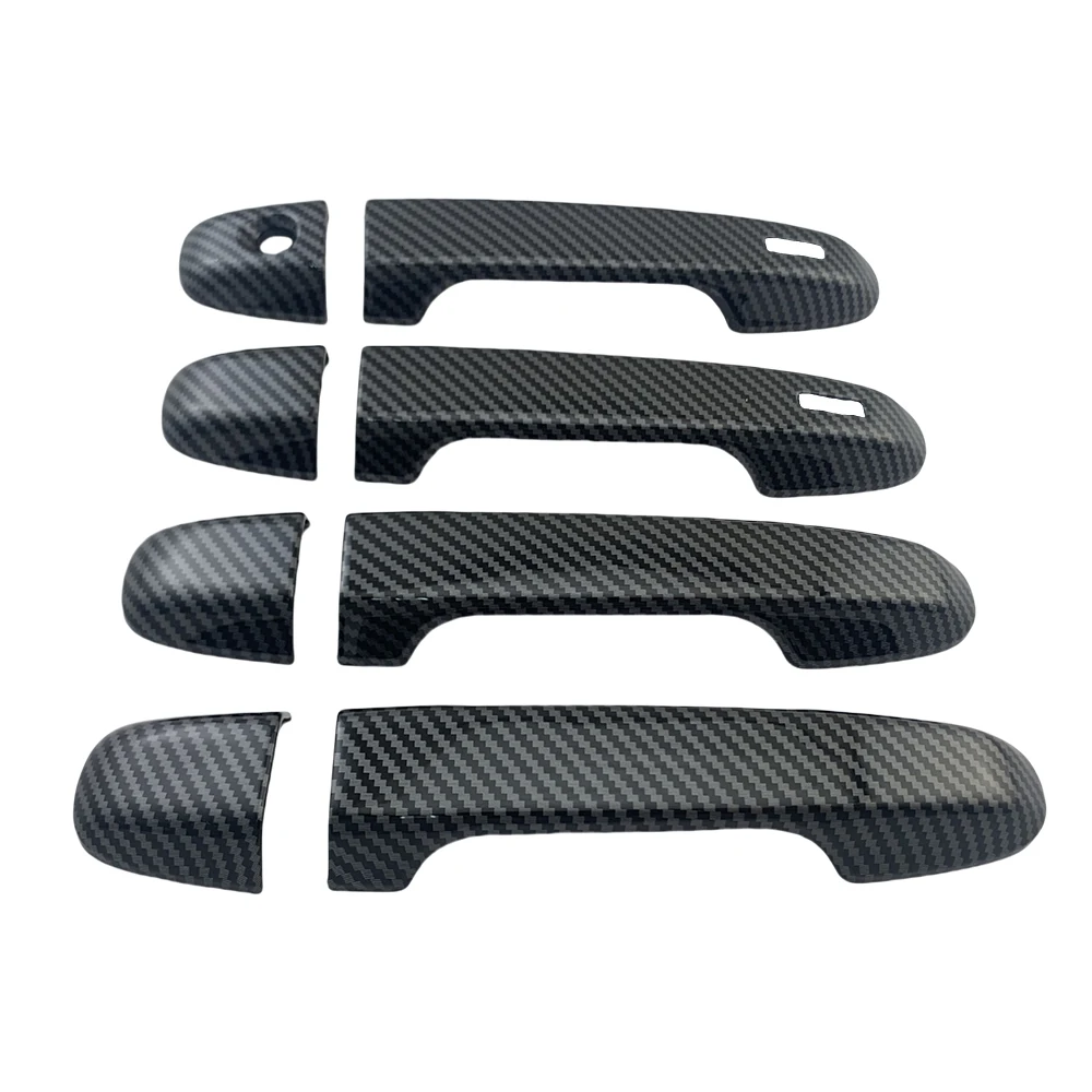 

Carbon Fiber Decoration Door Handle Covers Trim For Toyota Prius-C Prius C 2012 - 2019 Car Exterior Decorate
