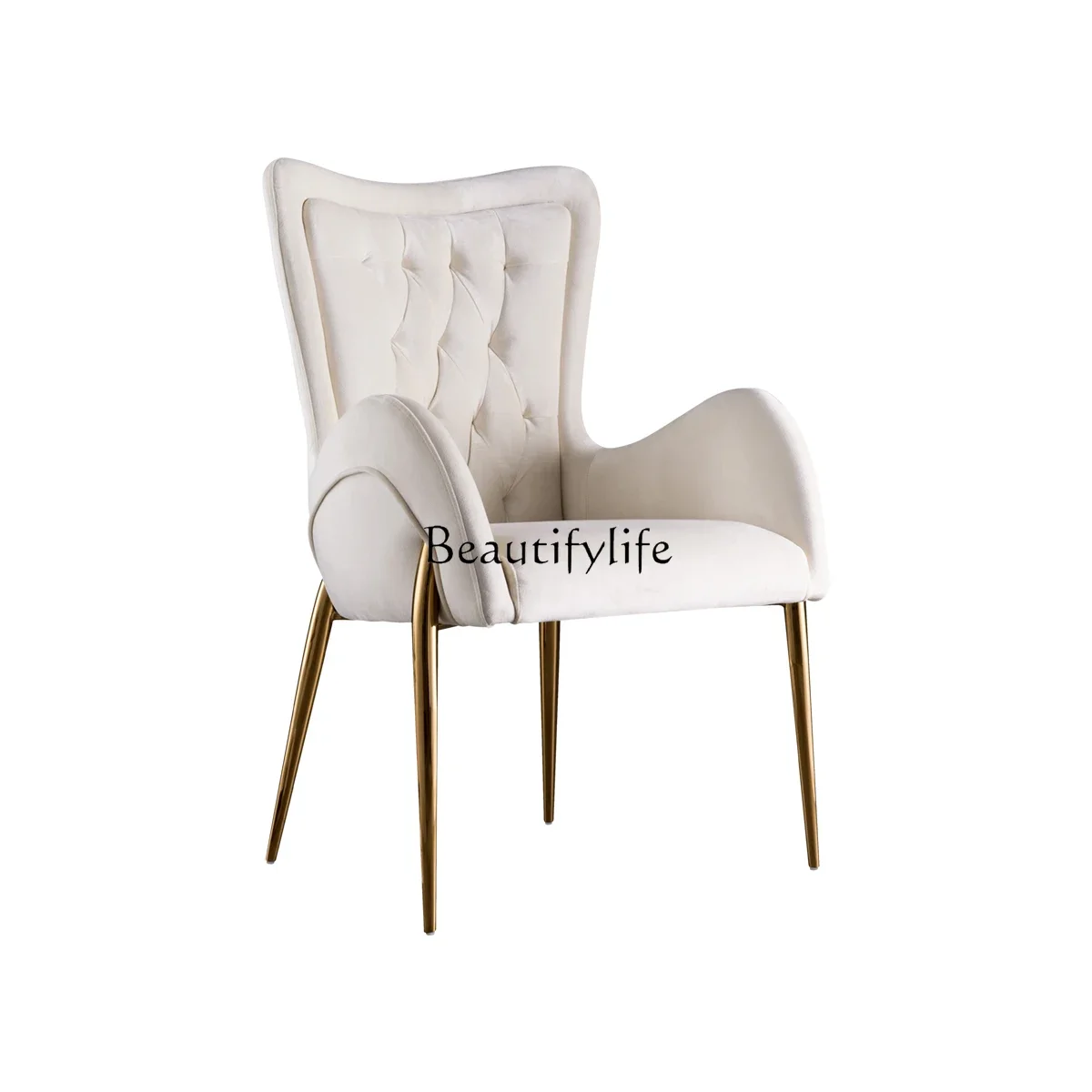 

Modern simple home book chair Nordic light luxury dresser chair