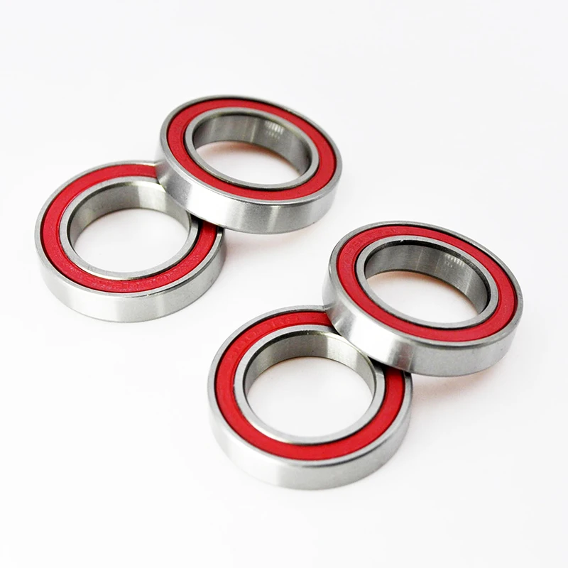 2/10pcs Hybrid Ceramic 6802 2RS Bearing 15x24x5 mm 6802RS Silicon Nitride  For Bike Bicycle 15mm Inner Diameter Ball Bearings