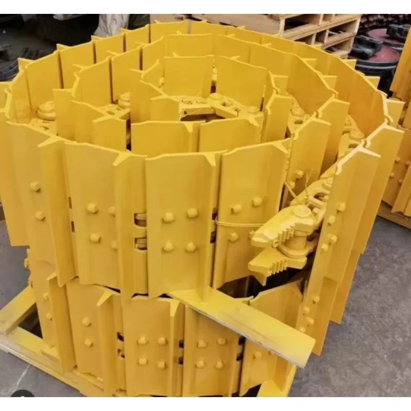 D3B D4D D5B D7R D8R 44Links 41links Dozer Undercarriage Parts  Track Chain with Shoe Assembly Bulldozer Dozer Track Shoes Assy