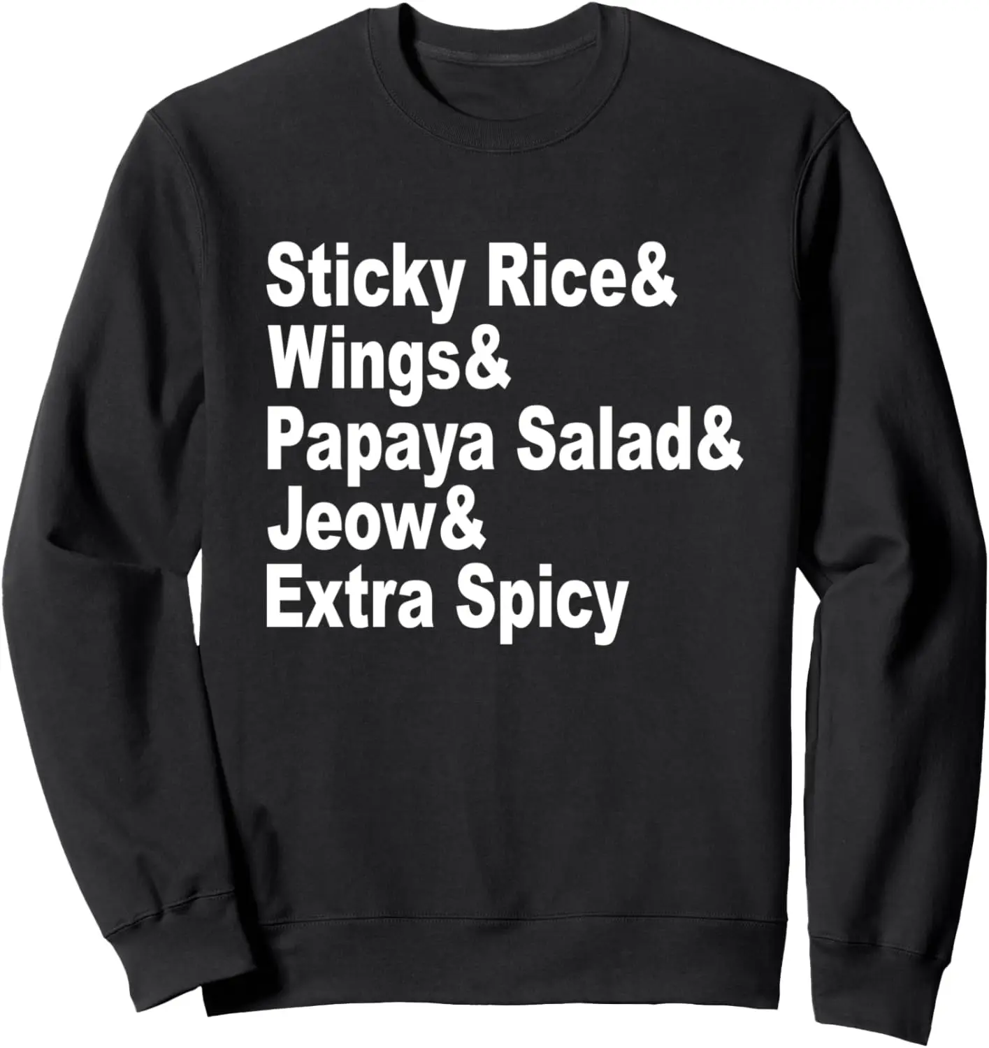 Sticky Rice Asian-Food Travel Noodle Foodie Gift Sweatshirt