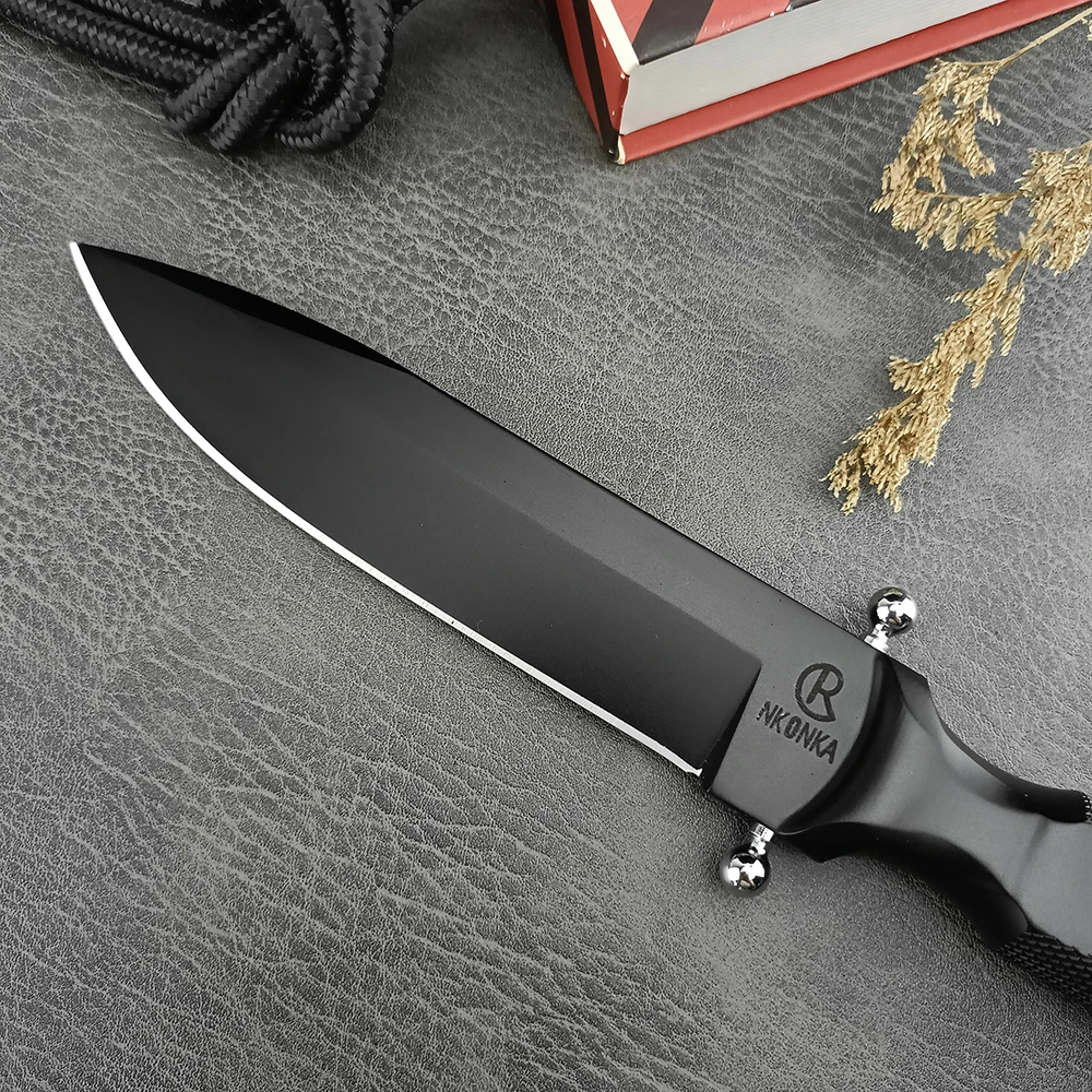 Chris Reeve Antelope High Hardness DC53 Fixed Blade Knife Tactical Hunting Self-defense Multifunctional Knife Aluminum Handle