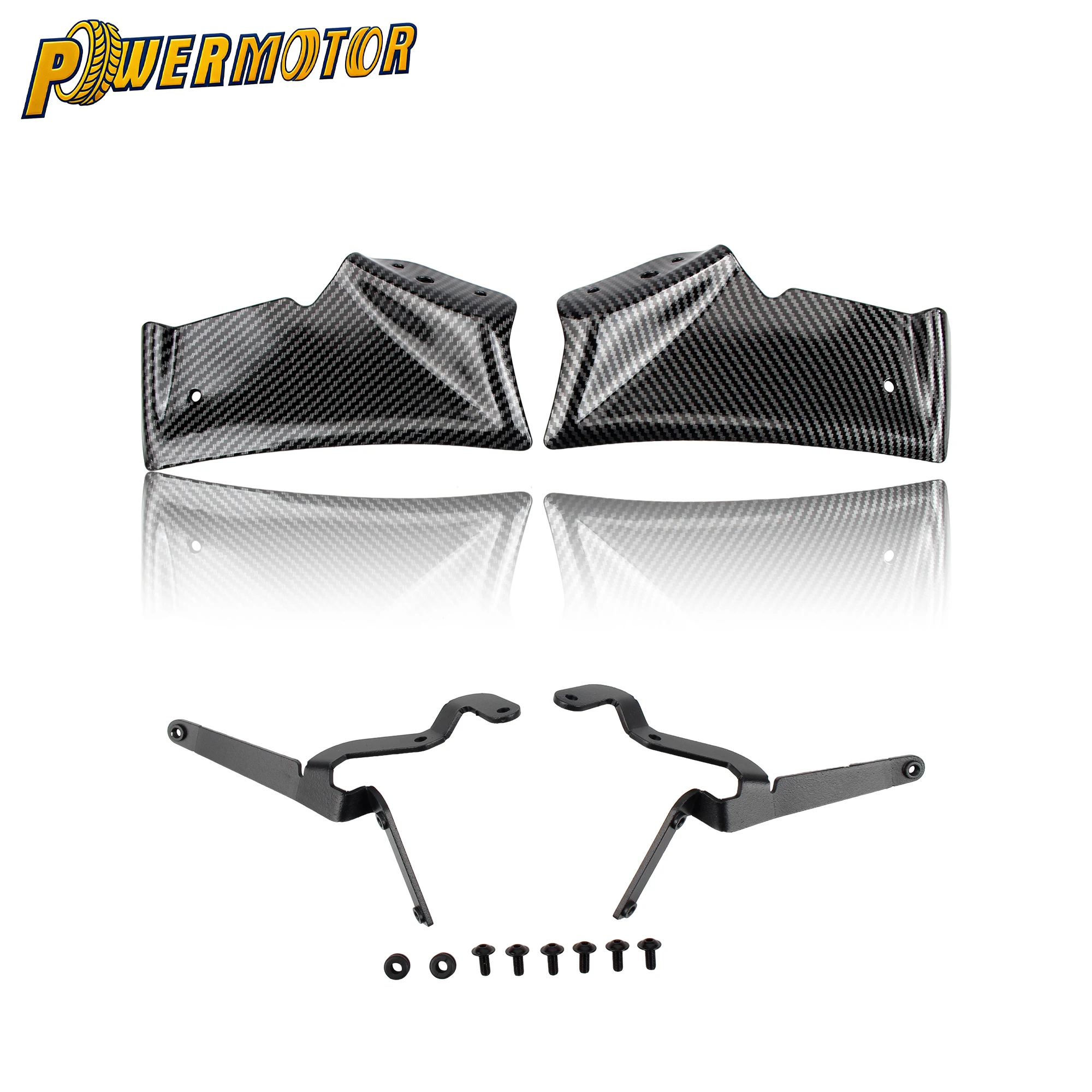 

MT10 Front Downforce Spoiler For Yamaha MT-10 SP MT 10 Naked Frontal Spoilers Winglet Aerodynamic Wing Deflector Kit 2022-2024