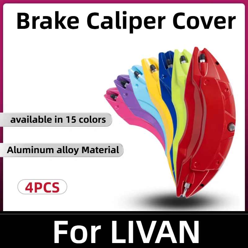 

For LIVAN Car Brake Caliper Cover Aluminum Front Rear For LIVAN X3 Pro 9 7 01 Maple 60S Pro 80V 30X