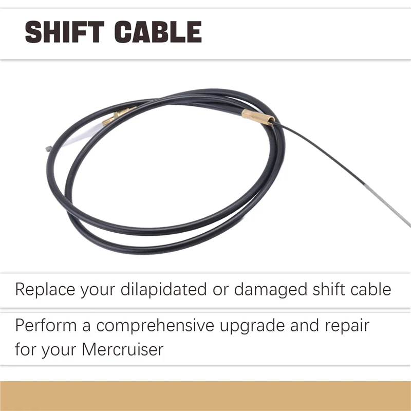 

2 Set Lower Shift Cable Kit 865436A02 Replacement Spare Part For Mercruiser Alpha Gen One & Two 1 2 R MR MC