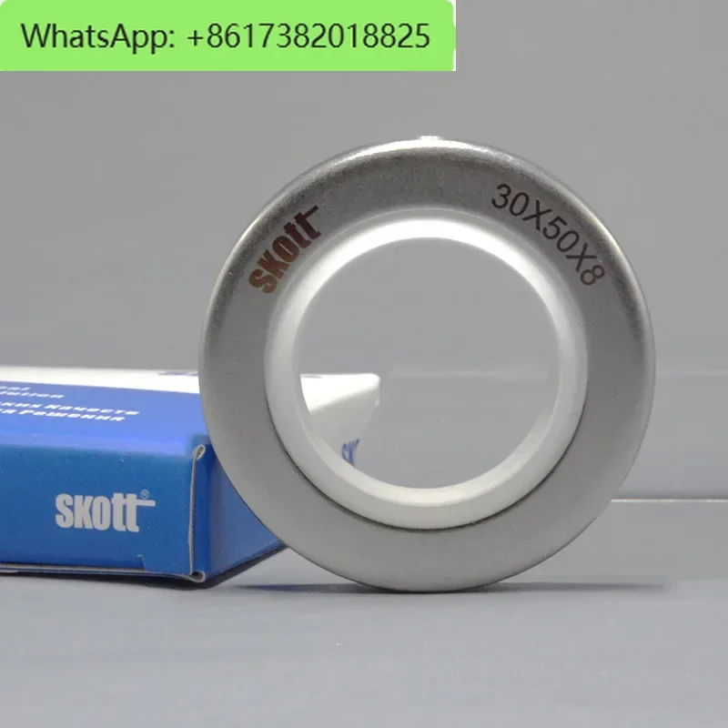 British Skott imported food grade oil seal stainless steel white lip single double lip shaft seal seal 21-30