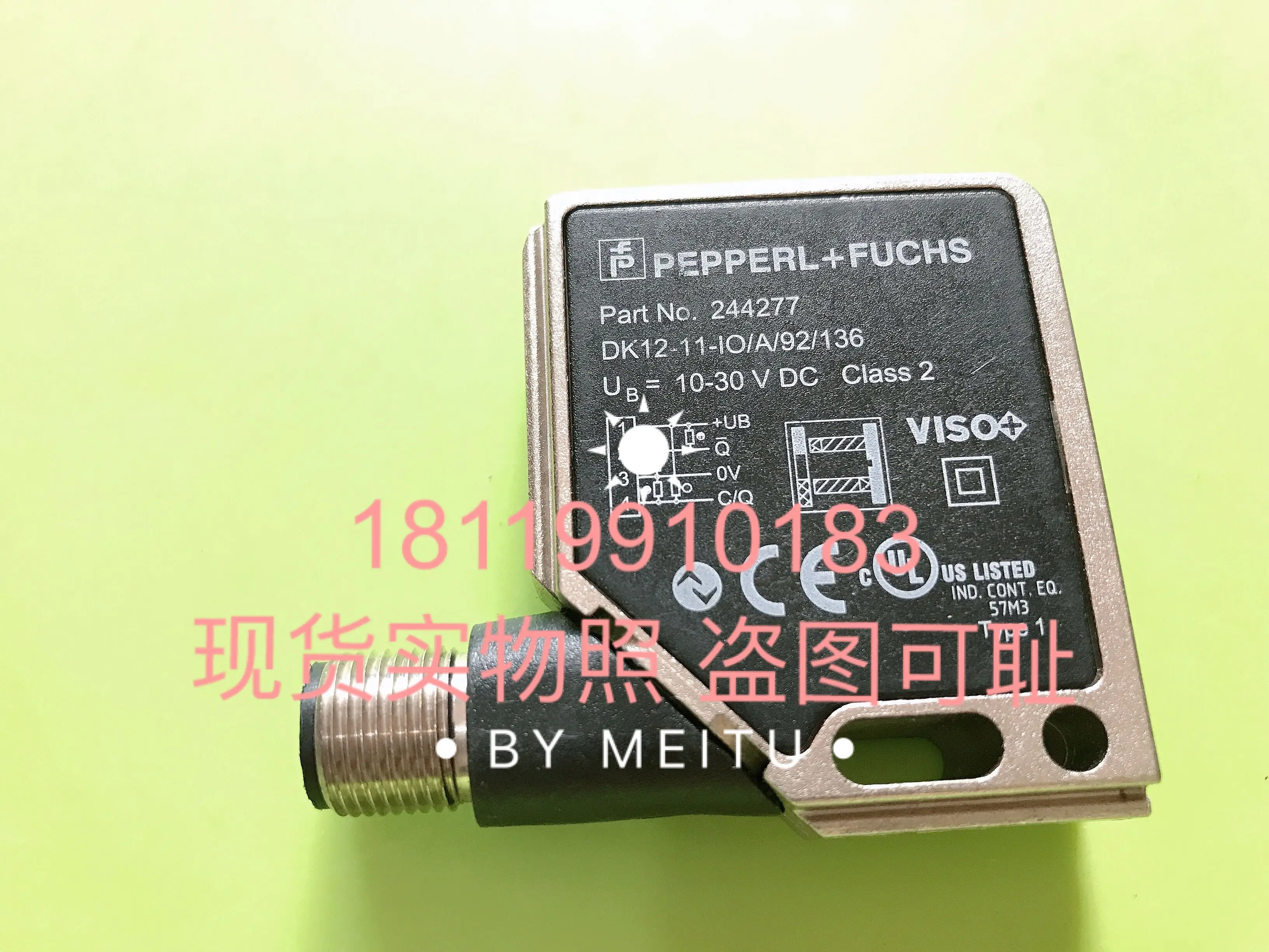 

P+F Color Scale Sensor DK12-11-IO/A/92/136 244277 Spot Photo