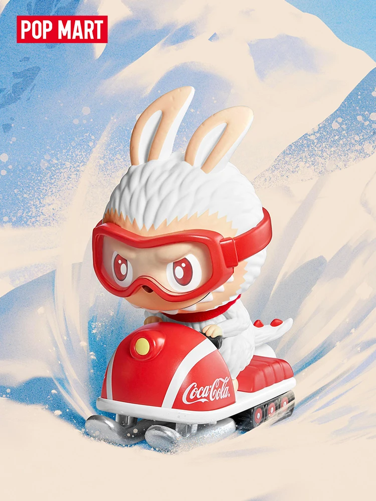POP MART THE MONSTERS COCA-COLA Seria figurek 1PC/10PCS POPMART LABUBU Pudełko z niespodzianką — 2
