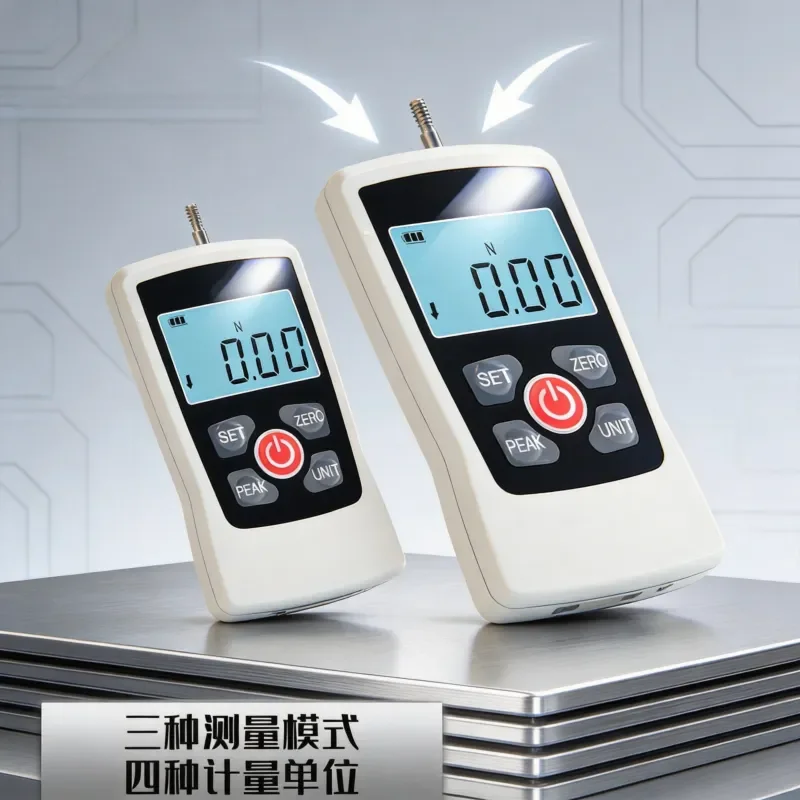 For Mini Electronic Dynamometer Digital Push Pull Force Meter 0-500Nm HF500 SF-100 Economic Spot Tester