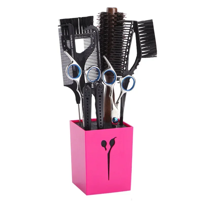 

Professional Comb Scissors Storage Box Large Scissors Holder Box Hairdressing Combs Clips Organizer Racks Hairdressing Tools