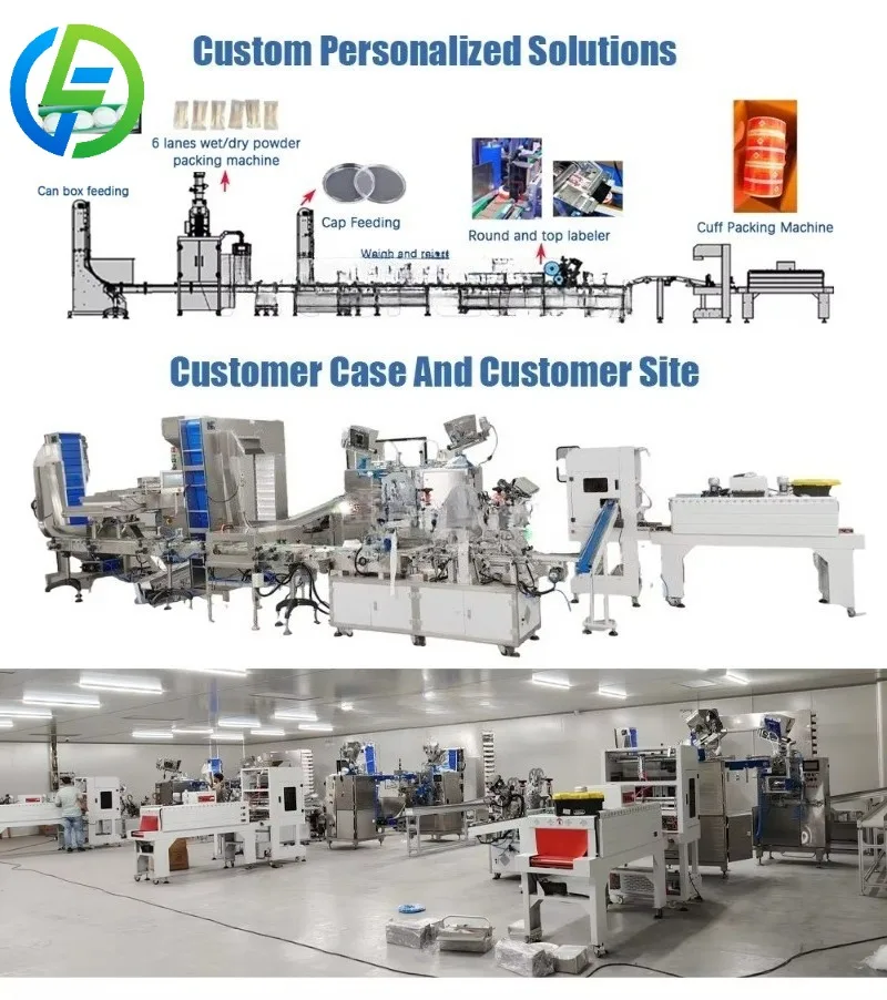 Customize Counting Airtight Sealing Snus Packaging Production Line Customized Snus Packaging Line According to Customer Demand